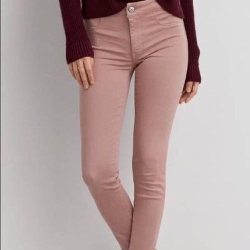 American Eagle Super Stretch low rise Jeggings Sz 4 C21
